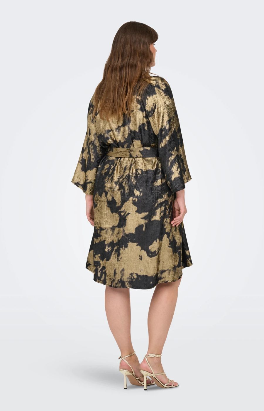 Only Carmakoma Dixie Dress in Gold