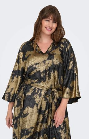 Only Carmakoma Dixie Dress in Gold
