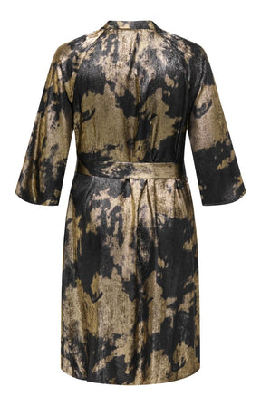 Only Carmakoma Dixie Dress in Gold