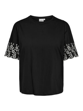 Only Carmakoma Dream T-Shirt in Black 