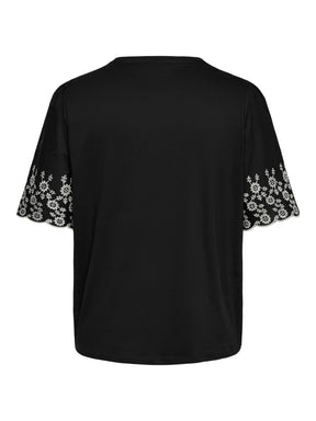 Only Carmakoma Dream T-Shirt in Black 