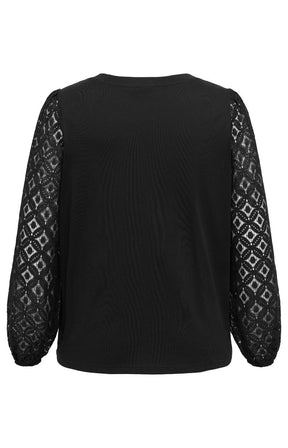 Only Carmakoma Effie Blouse in Black  