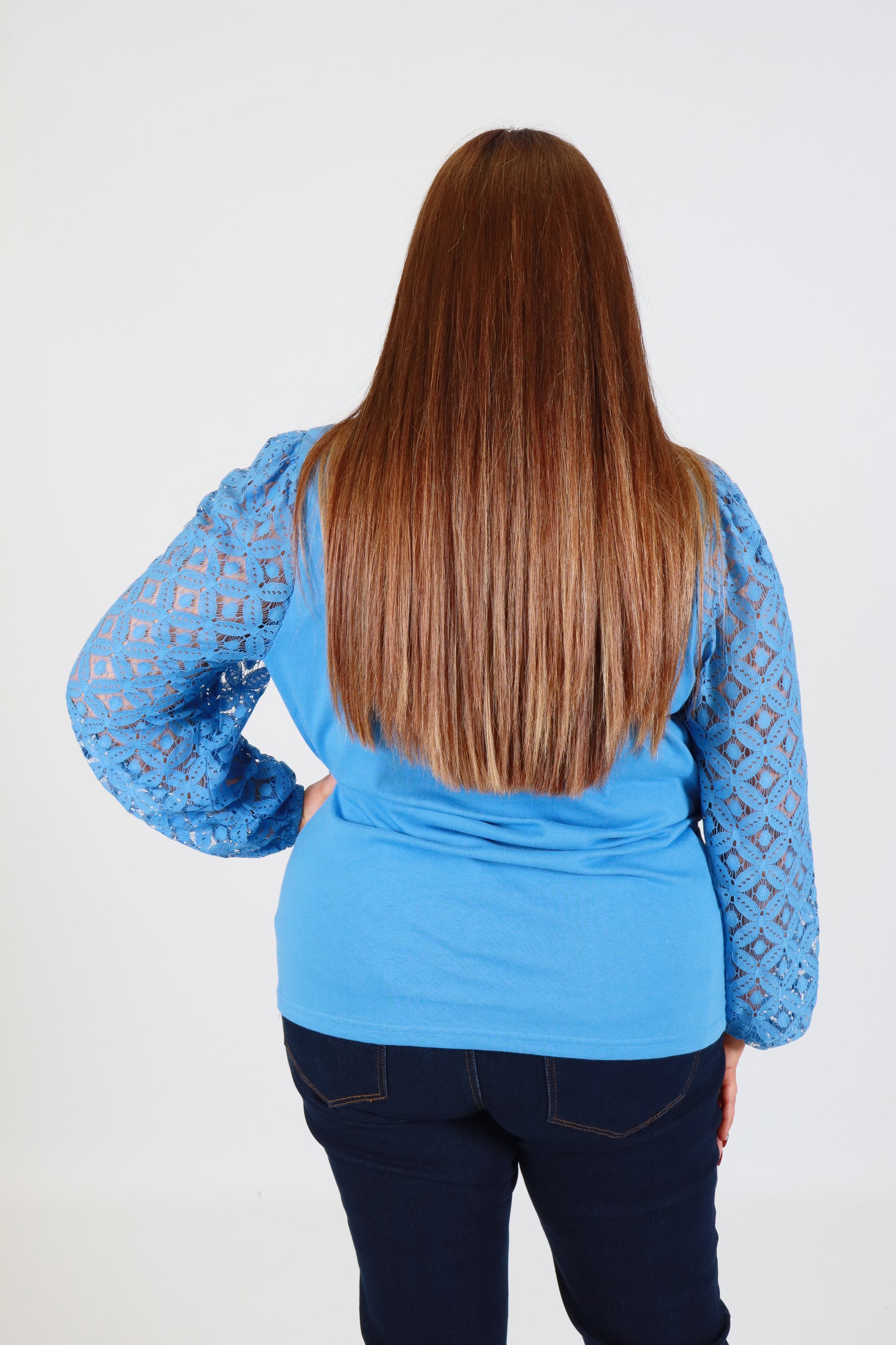 Only Carmakoma Effie Blouse in Blue
