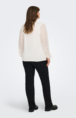 Only Carmakoma Effie Blouse in White