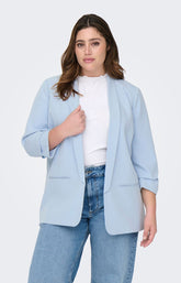 Only Carmakoma Elly Blazer in Light Blue
