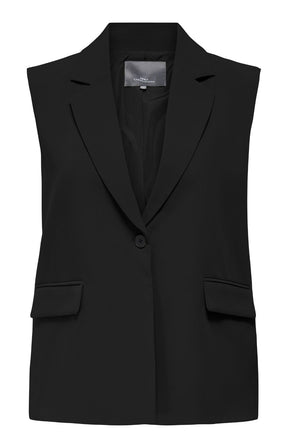 Only Carmakoma Elly Waistcoat in Black