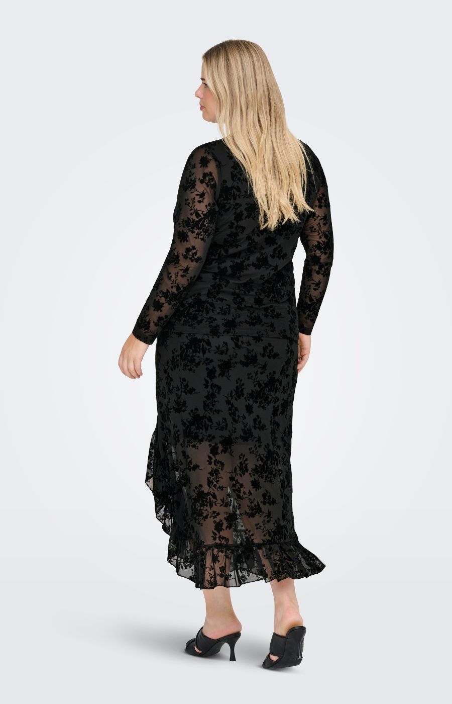 Only Carmakoma Elodie Blouse in Black