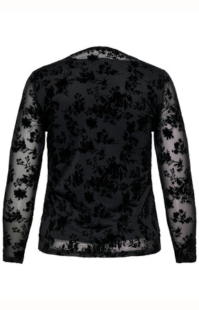 Only Carmakoma Elodie Blouse in Black