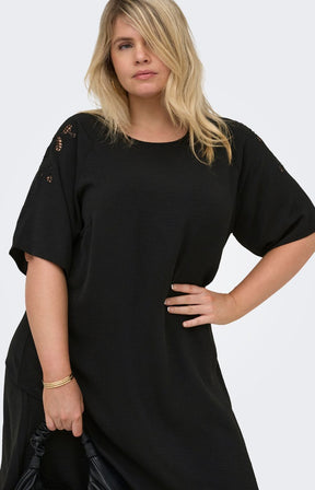 Only Carmakoma Evalou Dress in Black 