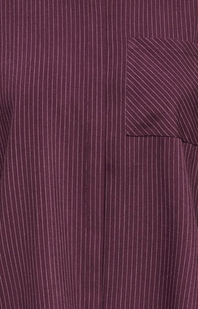 Only Carmakoma Everlyn Shirt in Wine 