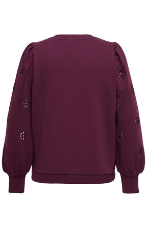 Only Carmakoma Femme Sweater in Fig 
