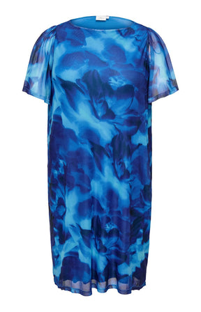 Only Carmakoma Forest Dress in Blue Flower  