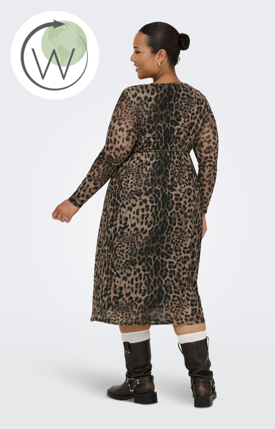 Only Carmakoma Forest Dress in Leopard