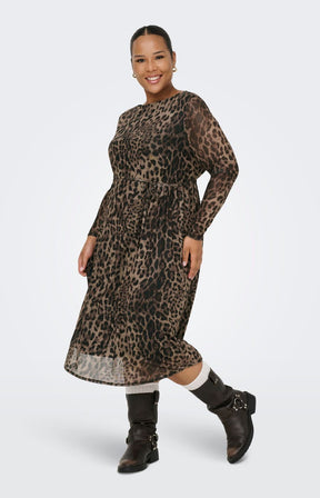 Only Carmakoma Forest Dress in Leopard