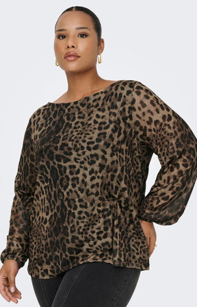 Only Carmakoma Forest Top in Leopard