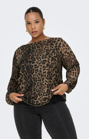 Only Carmakoma Forest Top in Leopard