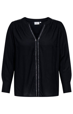 Only Carmakoma Frita Blouse in Black
