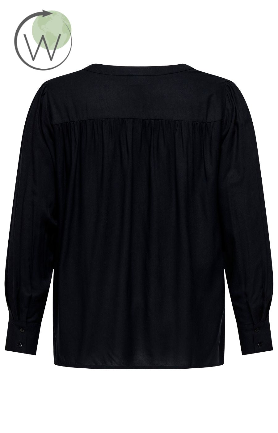 Only Carmakoma Frita Blouse in Black