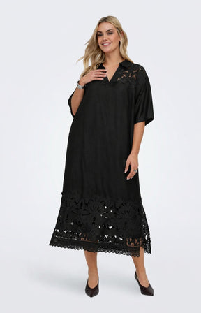 Only Carmakoma Gelina Dress in Black 