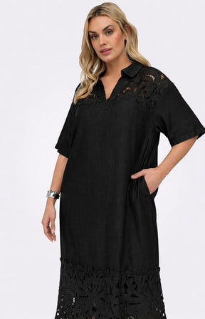 Only Carmakoma Gelina Dress in Black 