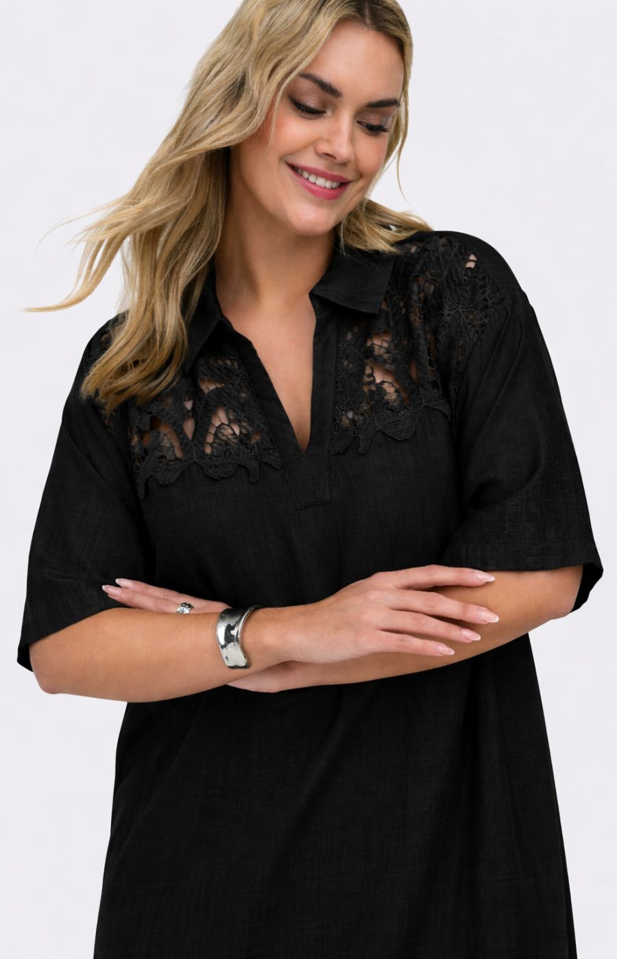 Only Carmakoma Gelina Dress in Black