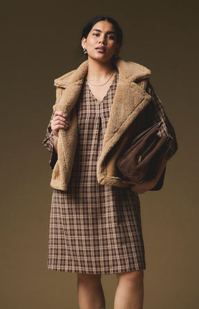 Only Carmakoma Gianna Waistcoat in Tan 
