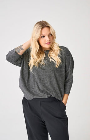 Only Carmakoma Glamour Top in Silver 