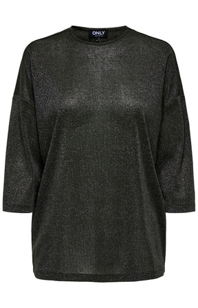 Only Carmakoma Glamour Top in Silver 