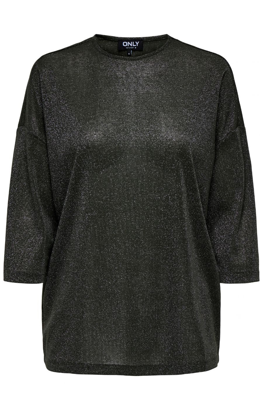 Only Carmakoma Glamour Top in Silver 