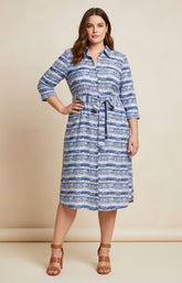 Only Carmakoma Havana Dress in Blue 