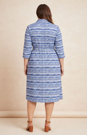 Only Carmakoma Havana Dress in Blue 