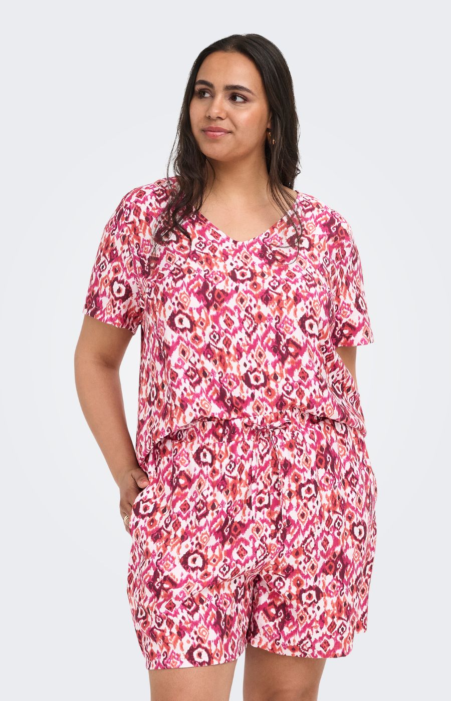 Only Carmakoma Havana Top in Pink 