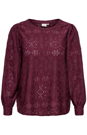 Only Carmakoma Hellen Blouse in Fig  