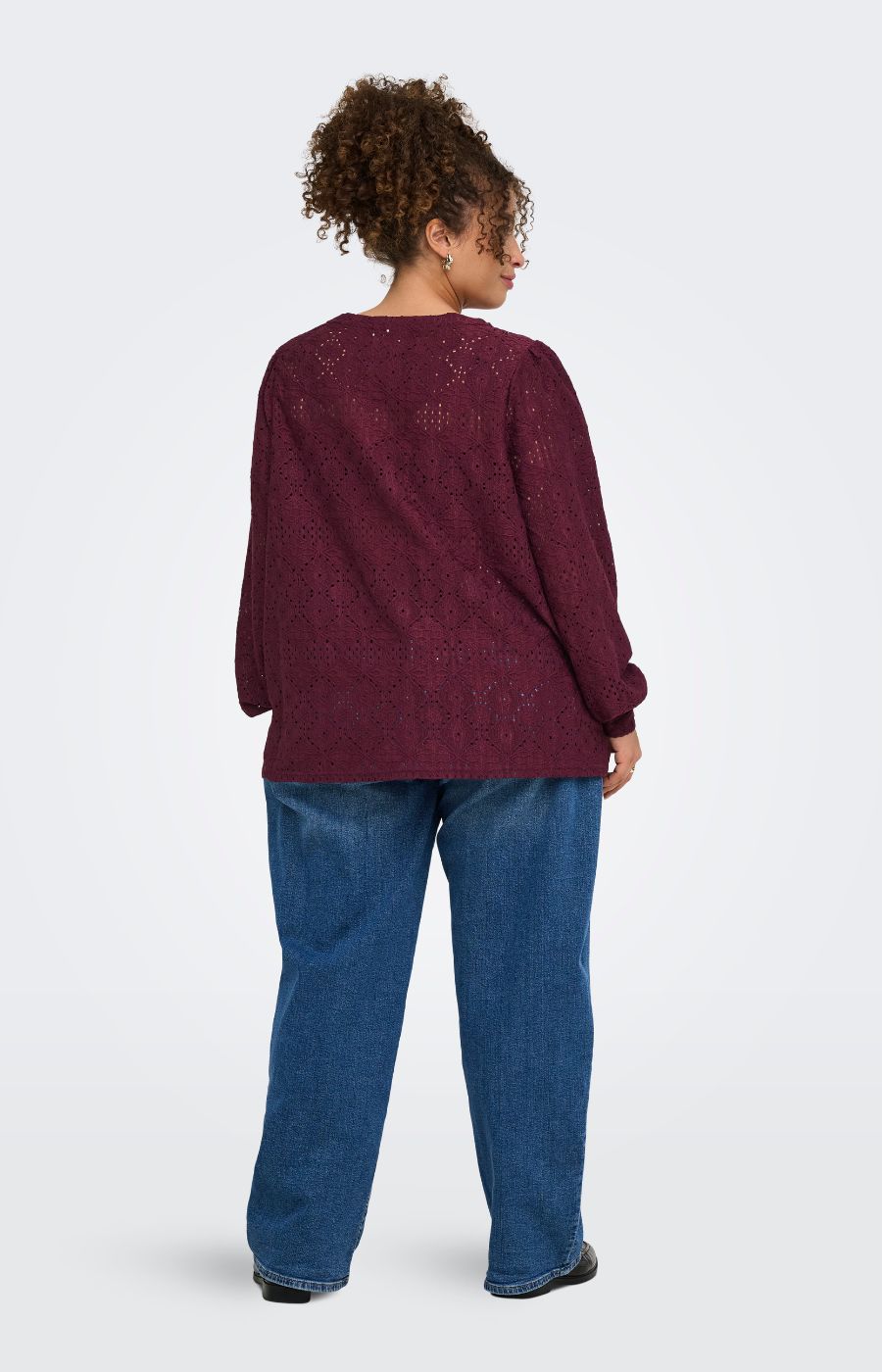 Only Carmakoma Hellen Blouse in Fig  