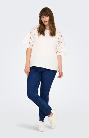 Only Carmakoma Hush Jeans in Dark Denim