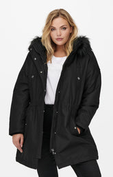 Only Carmakoma Irena Coat in Black 