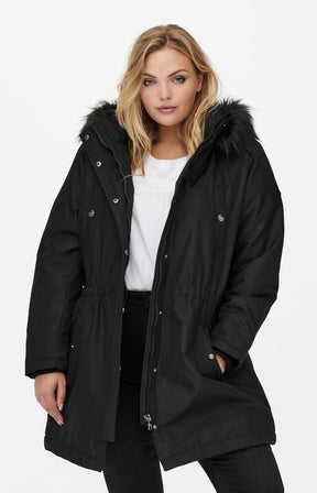 Only Carmakoma Irena Coat in Black 