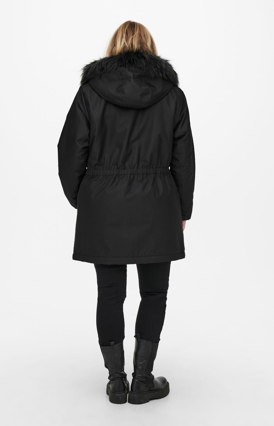 Only Carmakoma Irena Coat in Black 