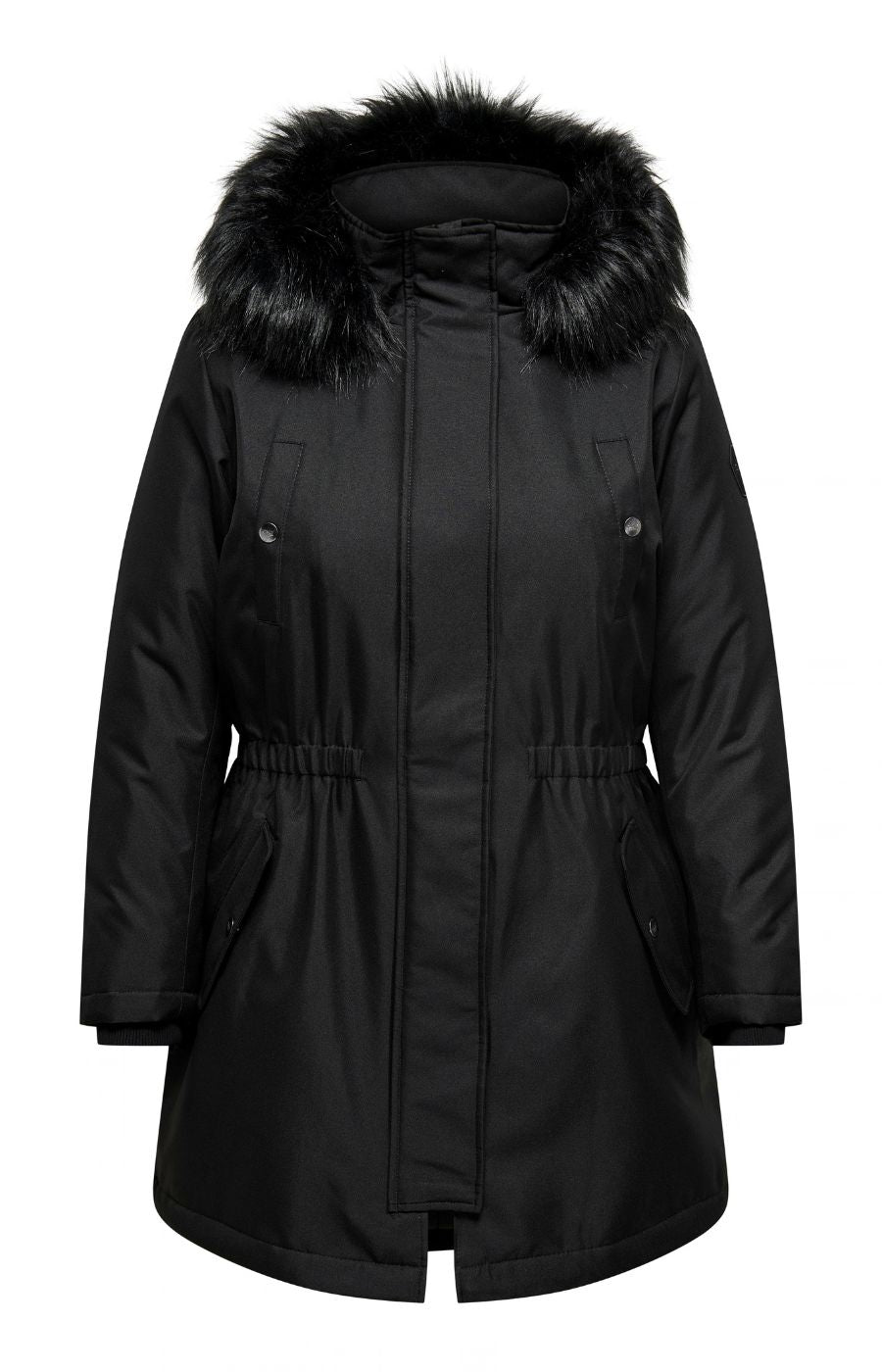Only Carmakoma Irena Coat in Black 