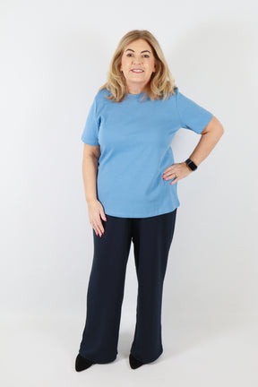 Only Carmakoma Jen T-Shirt in Blue