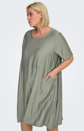 Only Carmakoma Joanna Dress in Green 