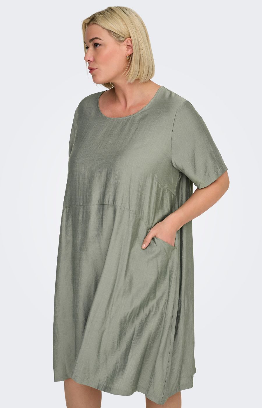 Only Carmakoma Joanna Dress in Green 