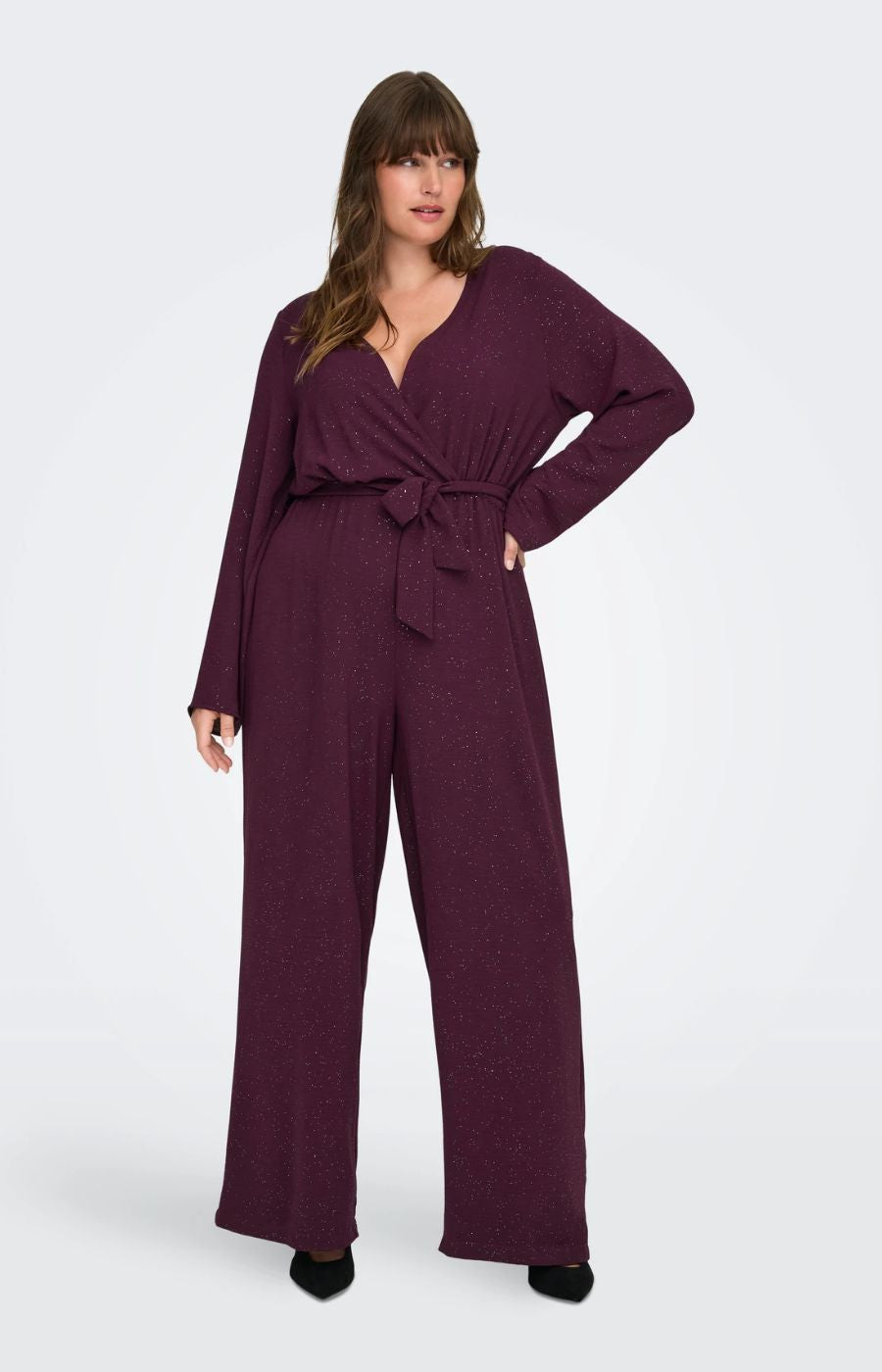 Only Carmakoma Josee Jumpsuit in Wine