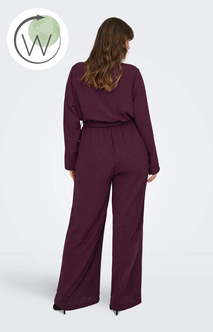 Only Carmakoma Josee Jumpsuit in Wine