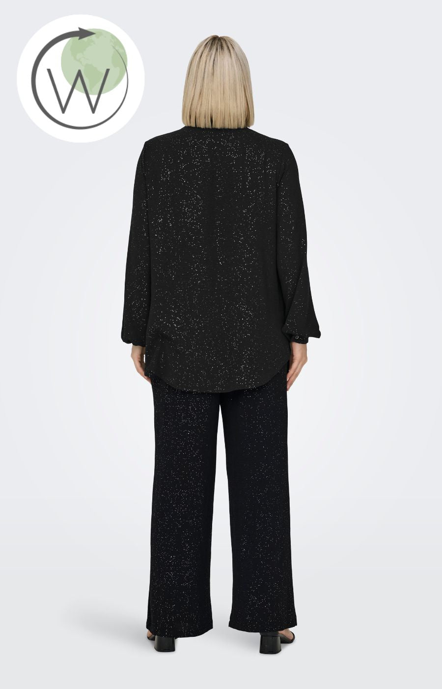 Only Carmakoma Josee Shirt in Black