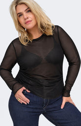 Only Carmakoma Jungle Top in Black 
