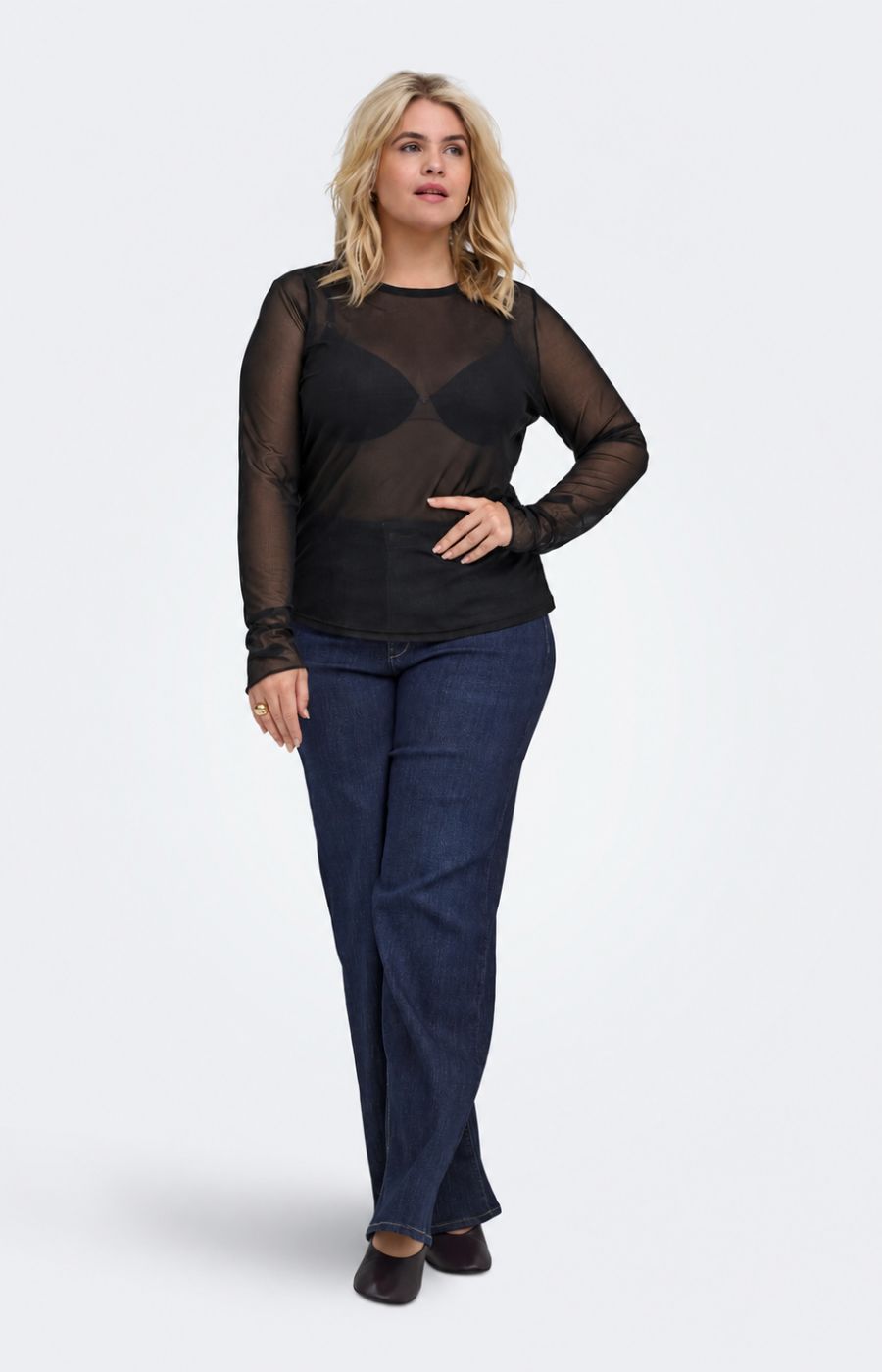 Only Carmakoma Jungle Top in Black 