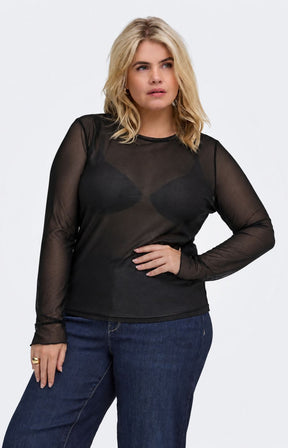 Only Carmakoma Jungle Top in Black 