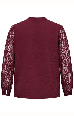 Only Carmakoma Kammy Shirt in Wine