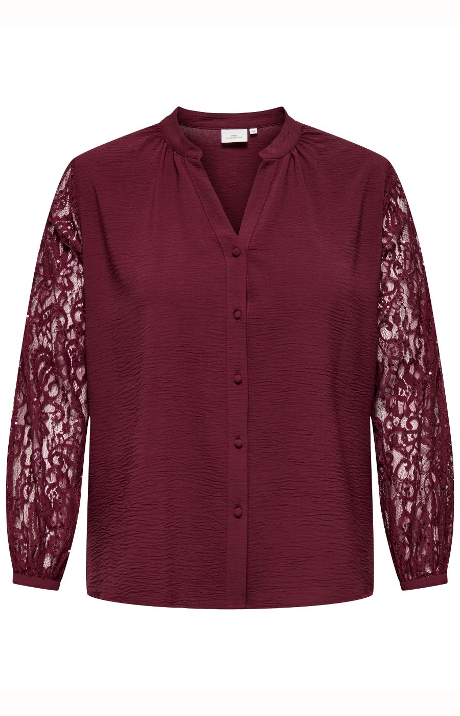 Only Carmakoma Kammy Shirt in Wine